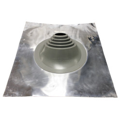 Tiled Flashing Size 15 High Temp Grey SILICONE Size 125-225mm