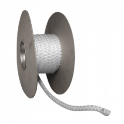 Std Ceramic Fibre rope for stove doors 25m  drum - 8mm