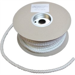 Std Ceramic Fibre rope for stove doors 25m  drum - 3mm