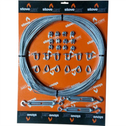 Twin Wall Guy Wire kit - 30m