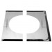 Twin Wall Finishing Plate 30-45 degrees (132) - 100mm Dia